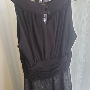 Black formal dress